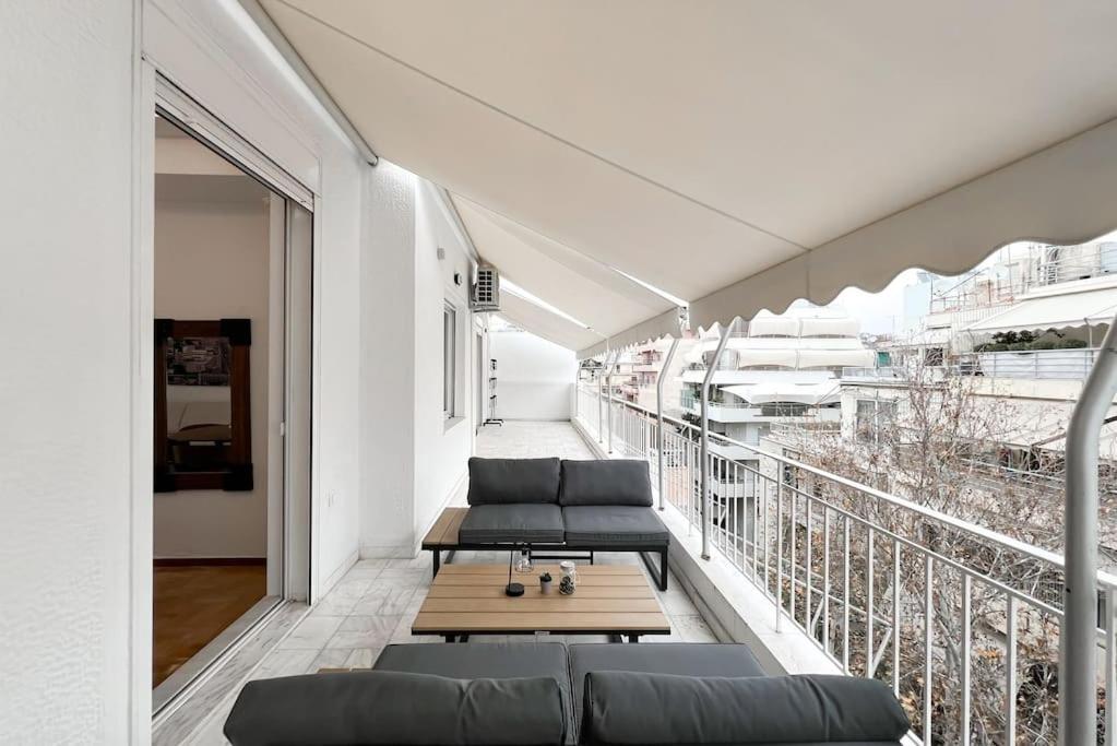 Spacious Penthouse Near Downtown Athens Luaran gambar